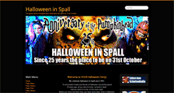Desktop Screenshot of halloween-in-spall.de